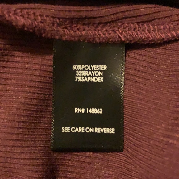 TORRID ⭐️ Burgundy Purple Button Front Dress - Picture 12 of 13
